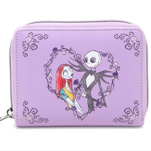 Loungefly Nightmare Before Christmas Jack and Sally Wallet